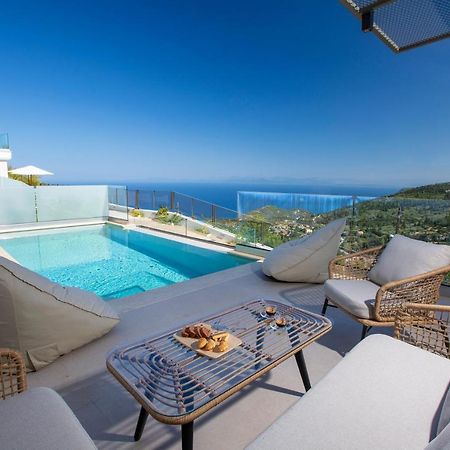 Inorato - Luxury Villa With Private Swimming Pool Kalamitsi  Luaran gambar