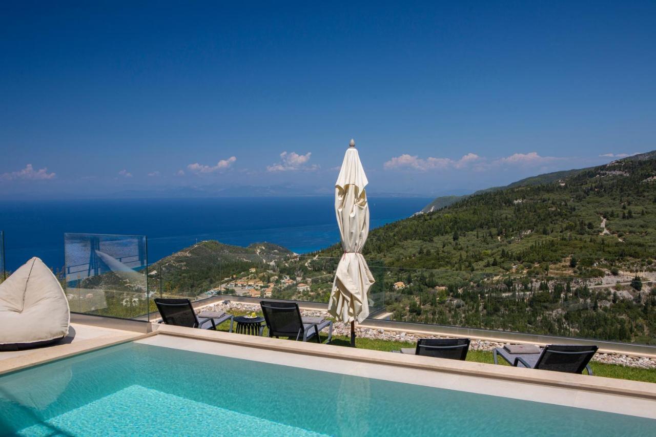 Inorato - Luxury Villa With Private Swimming Pool Kalamitsi  Luaran gambar